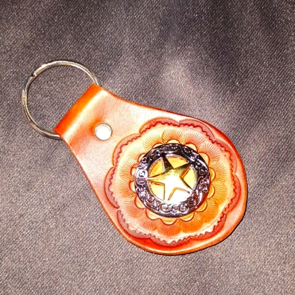 leather Keychain - Picture 1 of 1